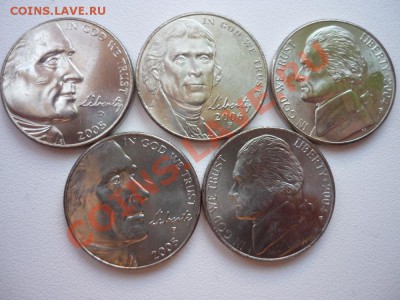 Набор 5 центов США "Освоение запада". - P1020057.JPG