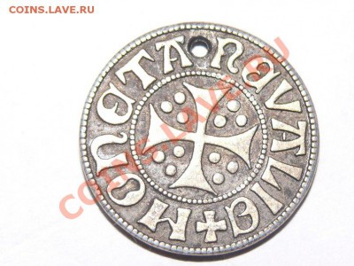 монета с надписью MONETA NAVALIE  LIVONIE MAGISTRI - y_0e926a73