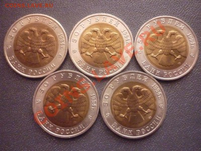 Набор Красная книга 1994 г 5 монет до 22.00 мск 17.03.2012 - P1130272.JPG