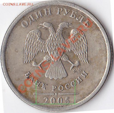 1 руб 2005 спмд.Атрибуция - IMG111