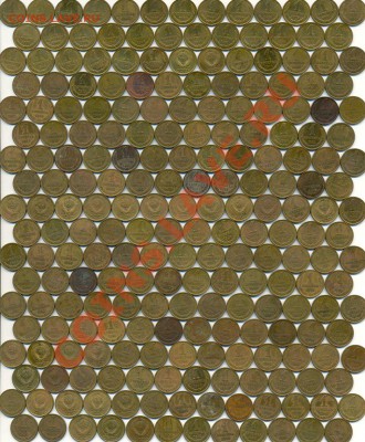 225 копеек 1961-1991гг., до 22.03.2012г.22.00 по Москве - копейки уменьш