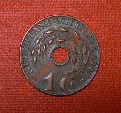 Нидерландская Индия 1 цент 1945 - нид.инд