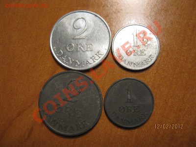 Датские 1 и 2 эйре 50-70-х г.г. Определение металла - IMG_8872