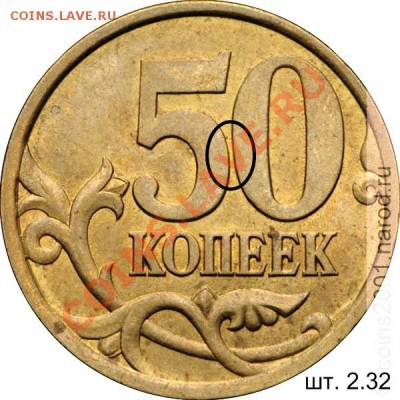 50 коп 2003г шт 2.32? - 50k2-32