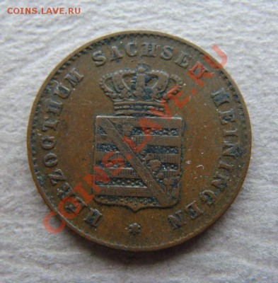 -Германия- Саксен-Майнинген 2 пфеннига 1868 - до 23.03.20 - DSC05244.JPG