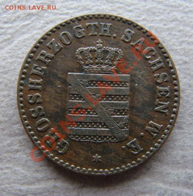 -Германия- Саксен-Веймар-Эйзенах 2 пфен. 1865  - до 23.03.12 - DSC05246.JPG