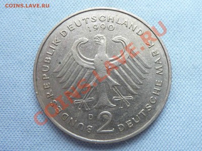 Германия 2 марки 1990г. D Людвиг Эрхард до 24.03.12 в 22-00 - MEMO0024.JPG