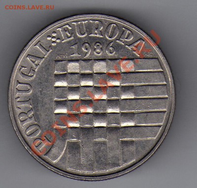ПОРТУГАЛИЯ 25 ЭСКУДО 1986 РЫНОК ДО 22.03.12 В 22Ч (1533) - 7
