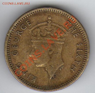 ГОНКОНГ 5 ЦЕНТОВ 1950 ДО 22.03.12-22Ч (1552) - 35