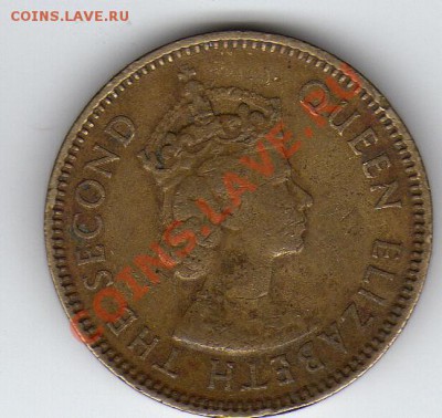 ГОНКОНГ 10 ЦЕНТОВ 1956 ДО 22.03.12-22Ч (1552) - 43