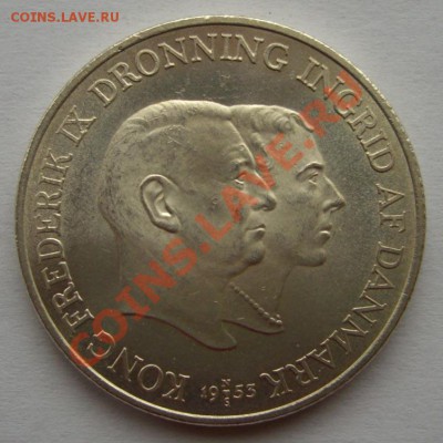 Дания, 2 кроны 1953, Гренландия. Серебро. - 2кр53