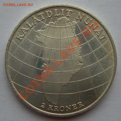 Дания, 2 кроны 1953, Гренландия. Серебро. - 2кр53-1