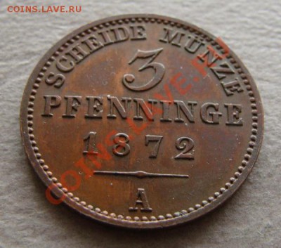 -Германия- Пруссия 3 пфеннинга 1872 А, сохран! - до 24.03.12 - DSC05266.JPG
