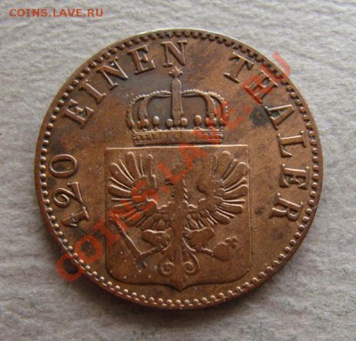 -Германия- Пруссия 3 пфеннинга 1861 А - до 24.03.12 - DSC05268.JPG