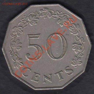 Мальта 50 центов 1972 до 20.03.2012 22-00 - 111