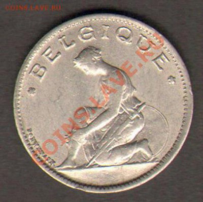 Бельгия 1 франк 1933 Фр. до 20.03.2012 22-00 - 222