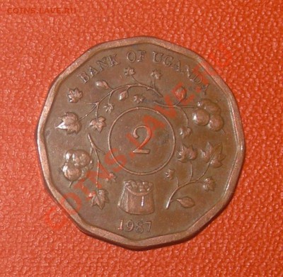 Уганда 2 шилинга 1987 до 22:00 25.03.2012 - уганд