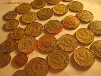50 монет СССР 1,2,3,5 коп до 1957 до 22.03.2012 в 22-00 - Зима 2011 009